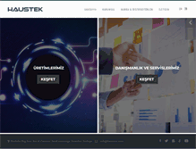 Tablet Screenshot of haustek.com
